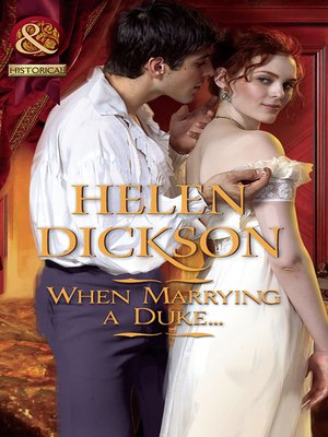 cover image of When Marrying a Duke...